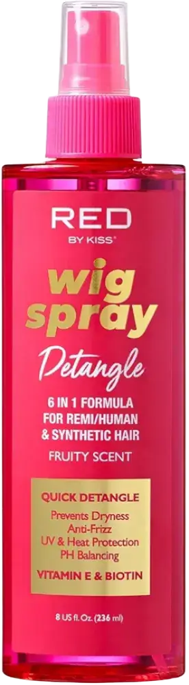 Kiss Red Wig Detangle Spray