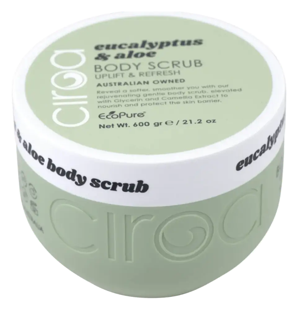 Ciroa Body Scrub Uplifting Eucalyptus & Aloe