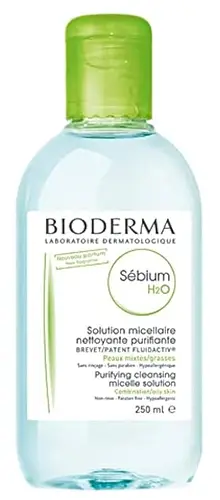 Bioderma Sébium H2O - Micellar Water - Facial Cleanser and Makeup Remover