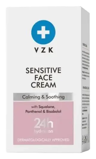 VZK Sensitive Face Cream with Squalene, Panthenol and Bisabolol