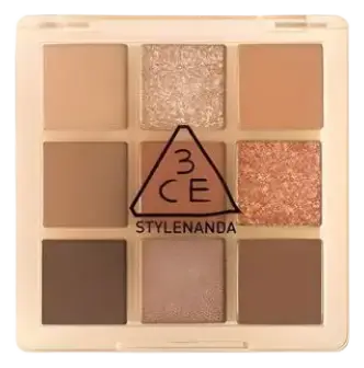 3CE Multi Eye Color Palette Clear Layer Warm Edition #Butter Cream