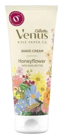 Gillette Rifle Paper Co. + Venus Pure Honeyflower Shave Cream