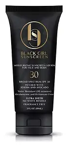 Black Girl Sunscreen Sunscreen SPF 30 Black
