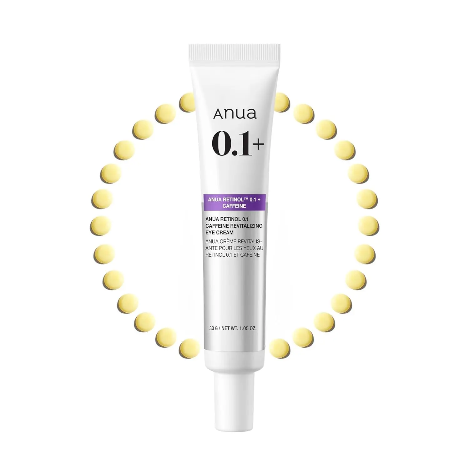 Anua Retinol 0.1 Caffeine Revitalizing Eye Cream