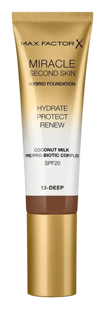 Max Factor X Miracle Second Skin Foundation 13 Deep