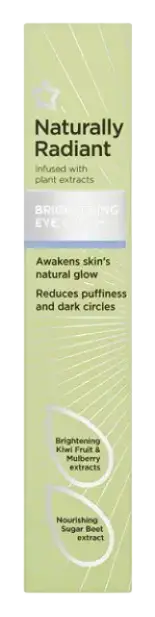 Superdrug Naturally Radiant Brightening Eye Cream