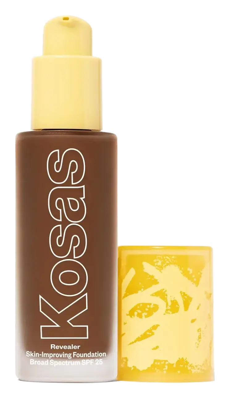 Kosas Revealer Skin-Improving Foundation SPF 25 Deep Neutral Olive 400