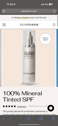Skin Pharm Mineral Tinted SPF
