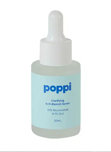 Poppi Clarifying Anti Blemish Serum Niacinamide 10% Zinc 1%