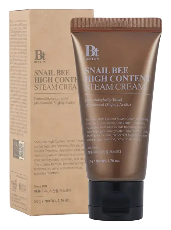 Benton Snail Bee High Content Steam Cream