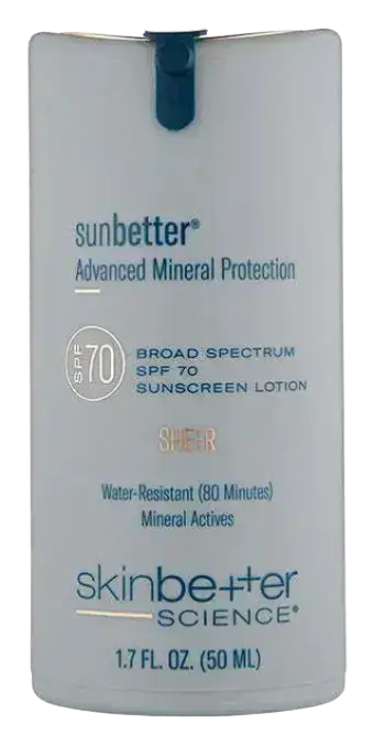 SkinBetter Science Sunbetter Sheer SPF 70 Sunscreen Lotion