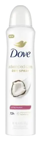 Dove Advanced Care Dry Spray Caring Coconut