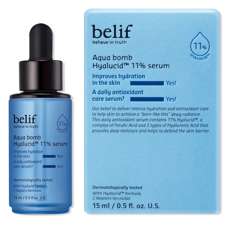 Belif Aqua Bomb Hydrating Hyalucid 11% Serum