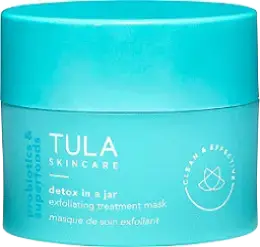 Tula Skincare Detox in a Jar Exfoliating Treatment Mask