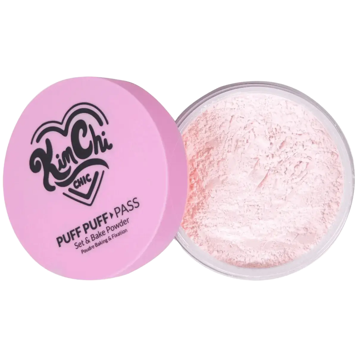 KimChi Chic Beauty Puff Puff Pass Set & Bake Powder 09 Pink
