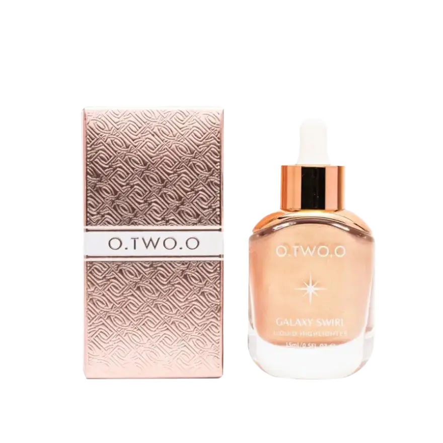 O.TWO.O Haute Galaxy Swirl Liquid Highlighter 02 Sunlight