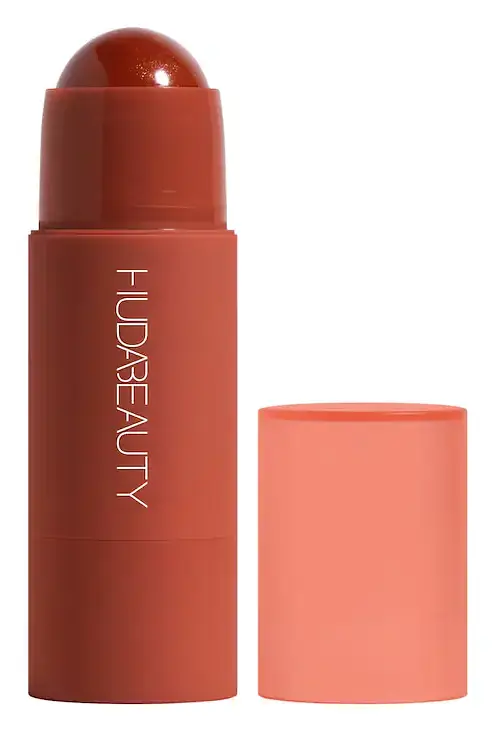 Huda Beauty Cheeky Tint Blush Stick Rebel Red