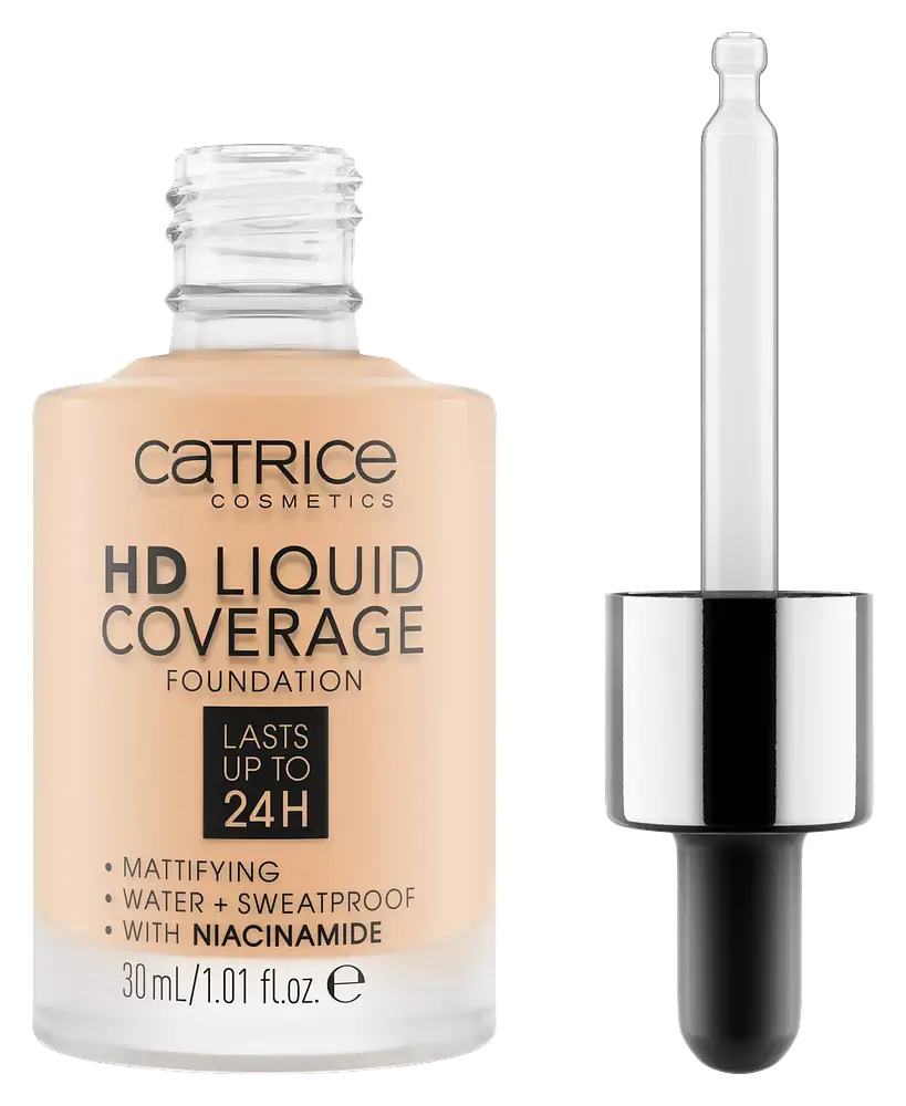 Catrice HD Liquid Coverage Foundation 005 Ivory Beige