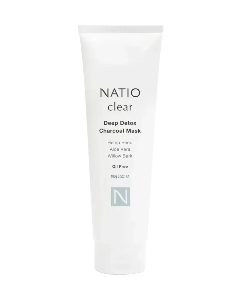 Natio Clear Deep Detox Charcoal Mask