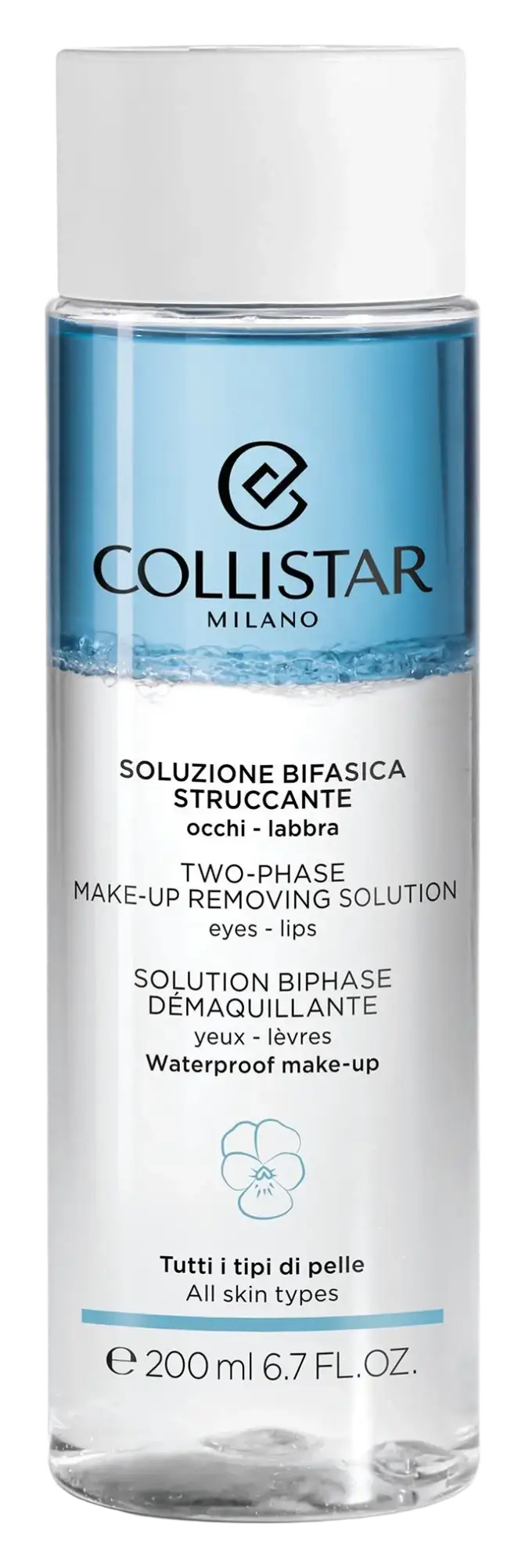 COLLISTAR Milano Two-Phase Make-Up Removing Solution