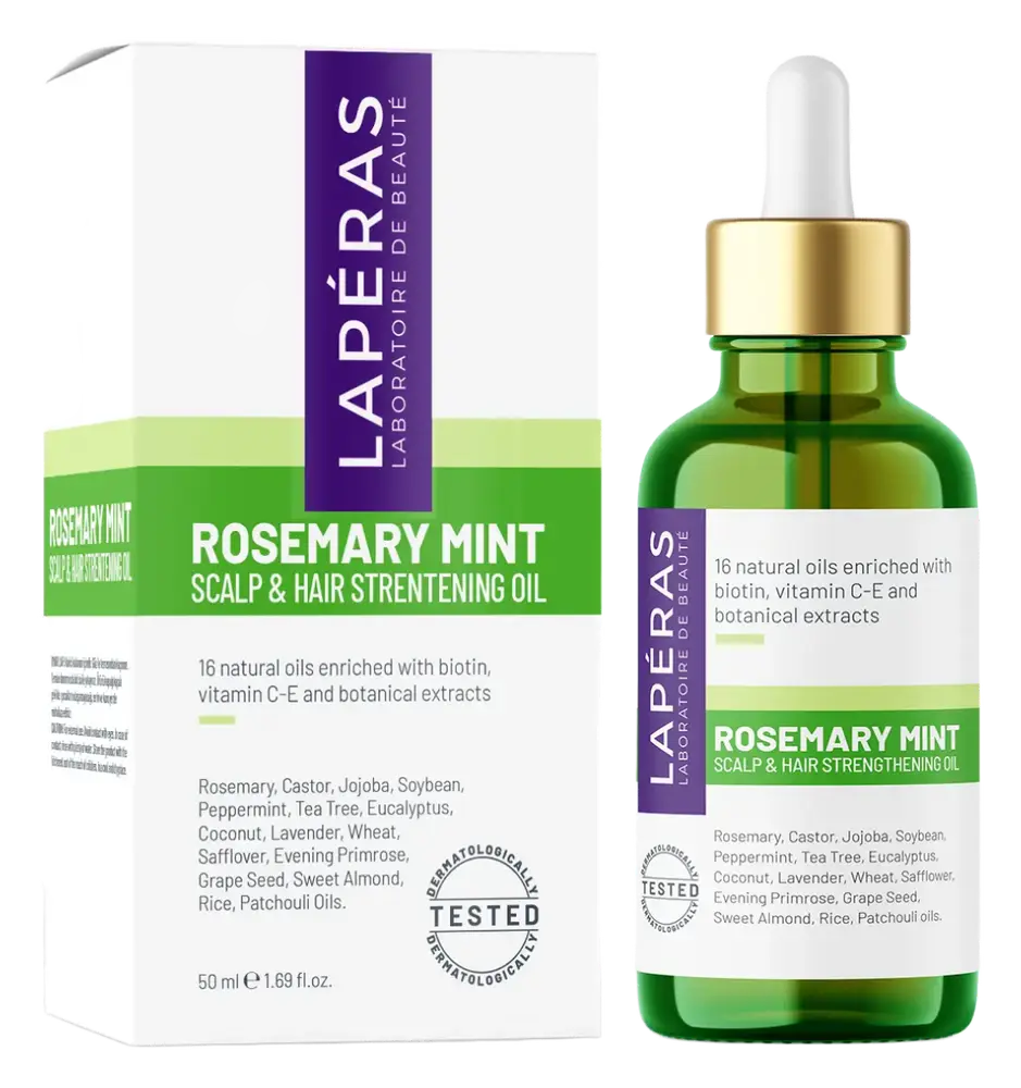 Laperas Rosemary Mint Scalp & Hair Strengtening Oil