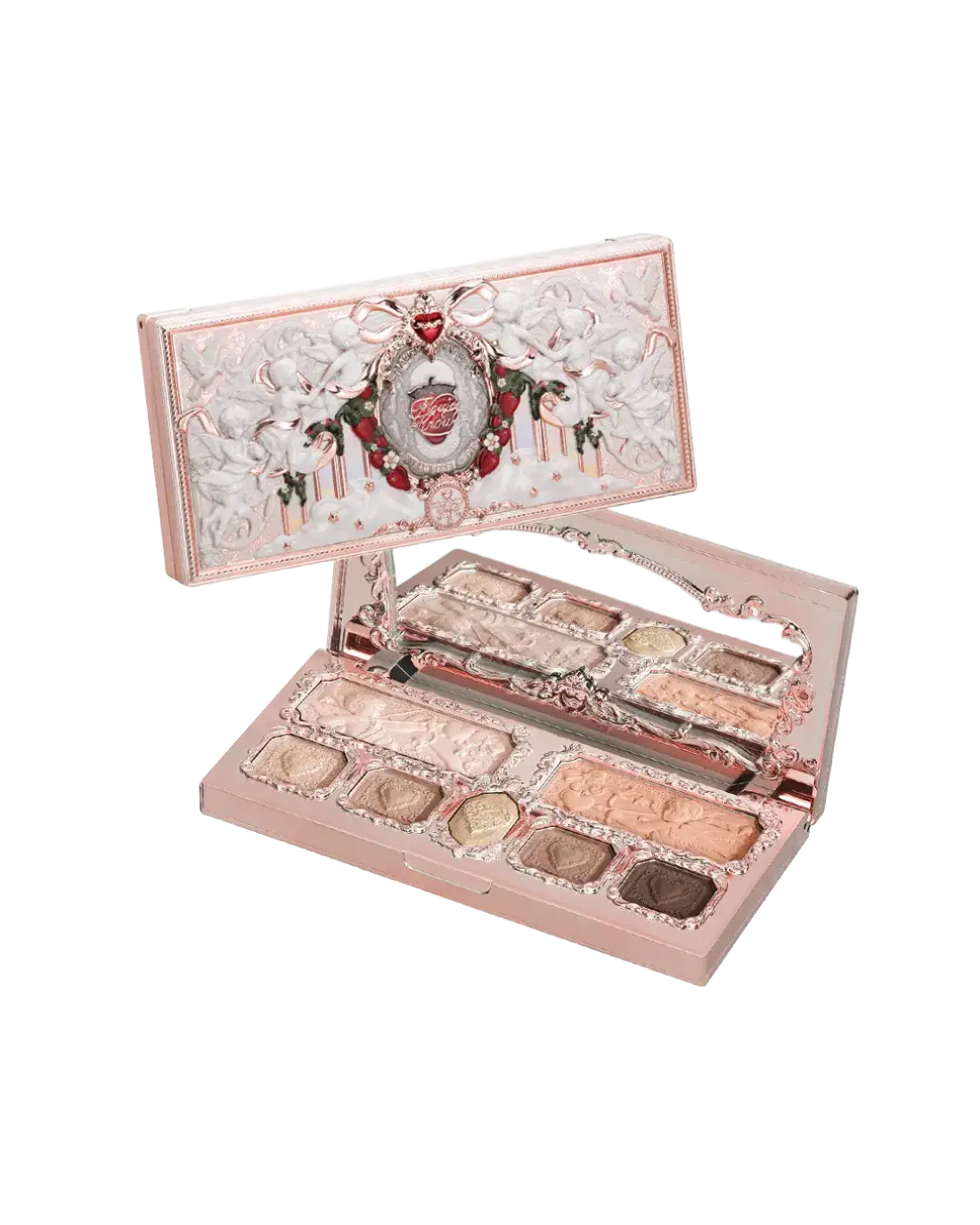 Flower Knows Strawberry Cupid Makeup Palette 01 Honey Canele