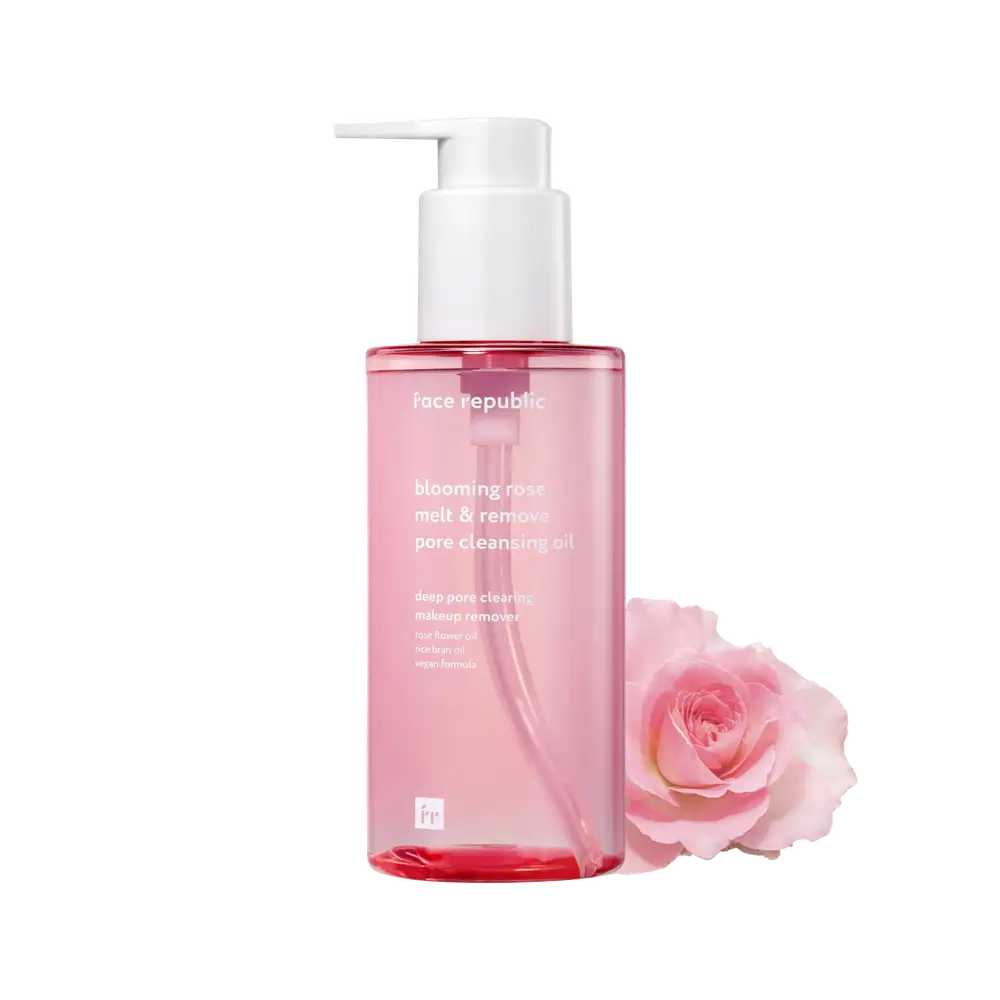 Face Republic Blooming Rose Melt & Remove Pore Cleansing Oil