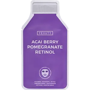 Yeauty Smoothie  Sheet Mask Acai Berry Pomegranate Retinol