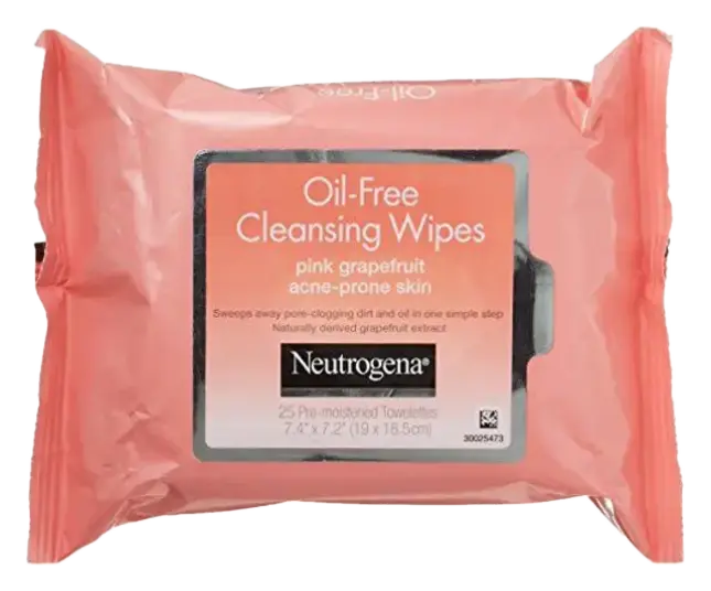 Neutrogena Oil-Free Facial Cleansing Wipes - Pink Grapefruit