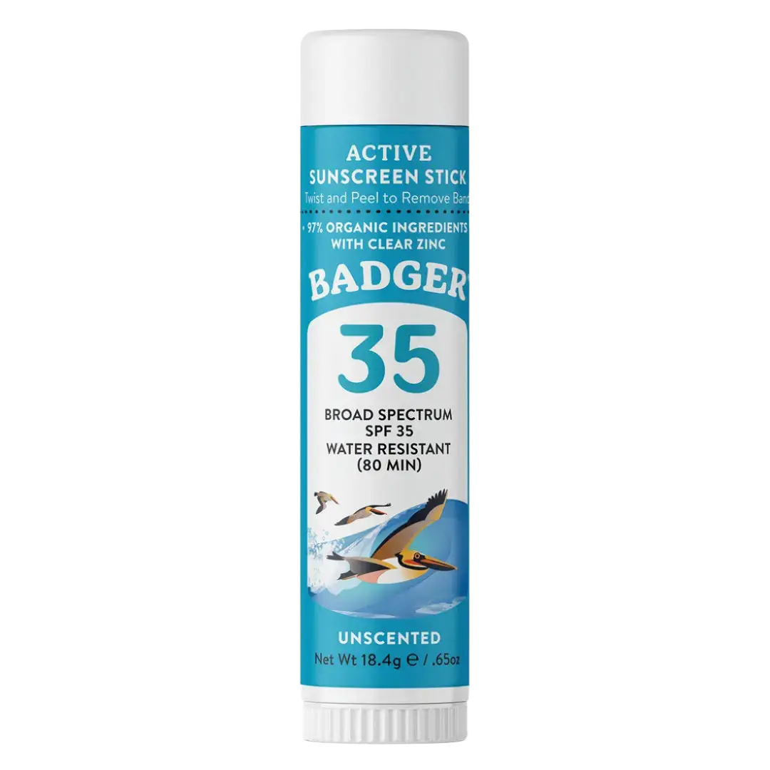 Badger Active Mineral Sunscreen Stick SPF 35