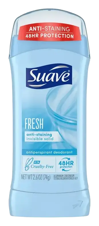 Suave Fresh Invisible Solid Deodorant Stick