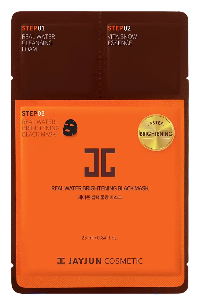 Jayjun Cosmetic Real Water Brightening Black Mask