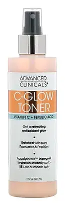 Advanced Clinicals C-Glow Toner Vitamin C + Ferulic Acid