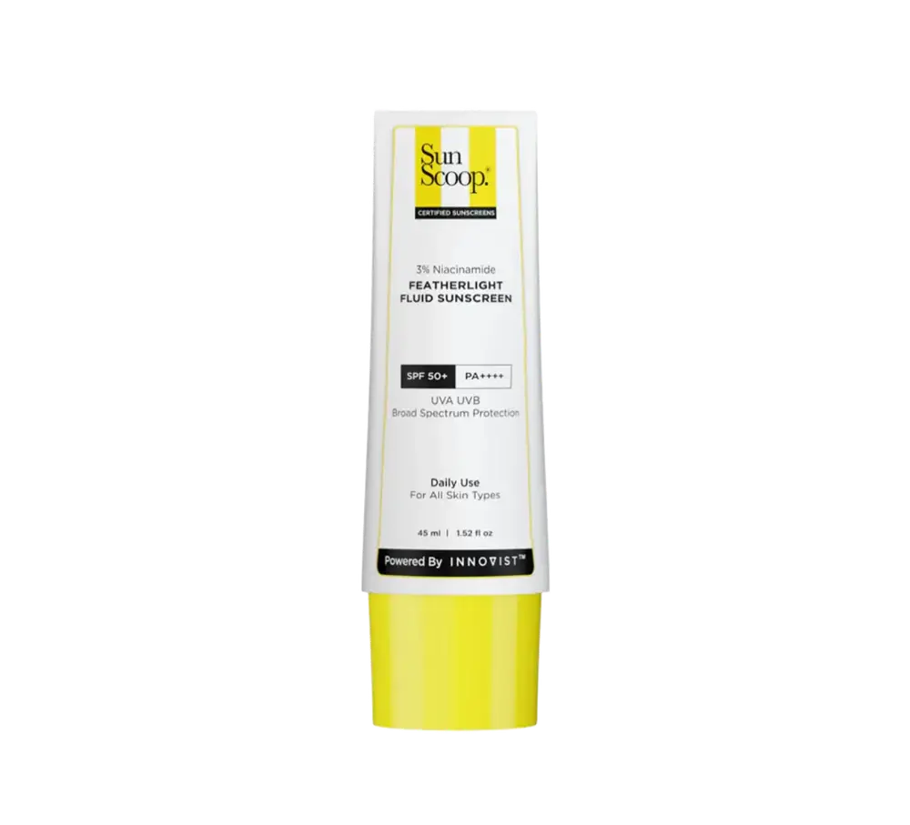 Sunscoop 3% Niacinamide Featherlight Fluid Sunscreen SPF 50+