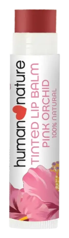 Human Nature Tinted Lip Balm Pink Orchid