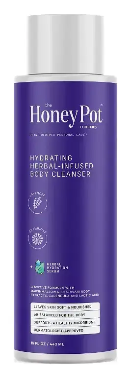 The Honey Pot Hydrating Body Cleanser Lavender Chamomile