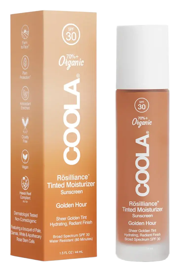 COOLA Rosilliance Tinted Moisturizer SPF 30 Golden Hour