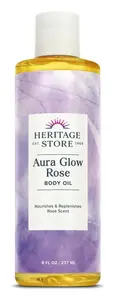 Heritage Store Aura Glow Rose Body Oil