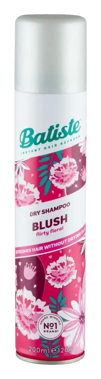 Batiste Dry Shampoo Blush 1.06oz., 4.23oz., 6.35oz., 8.47oz.