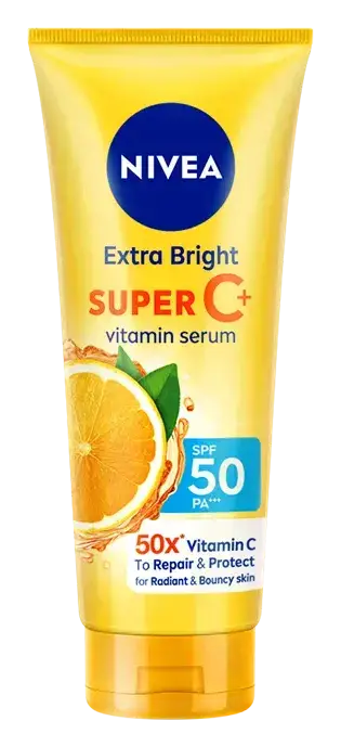 Nivea Extra Bright Super C+ Vitamin Serum SPF 50 Malaysia