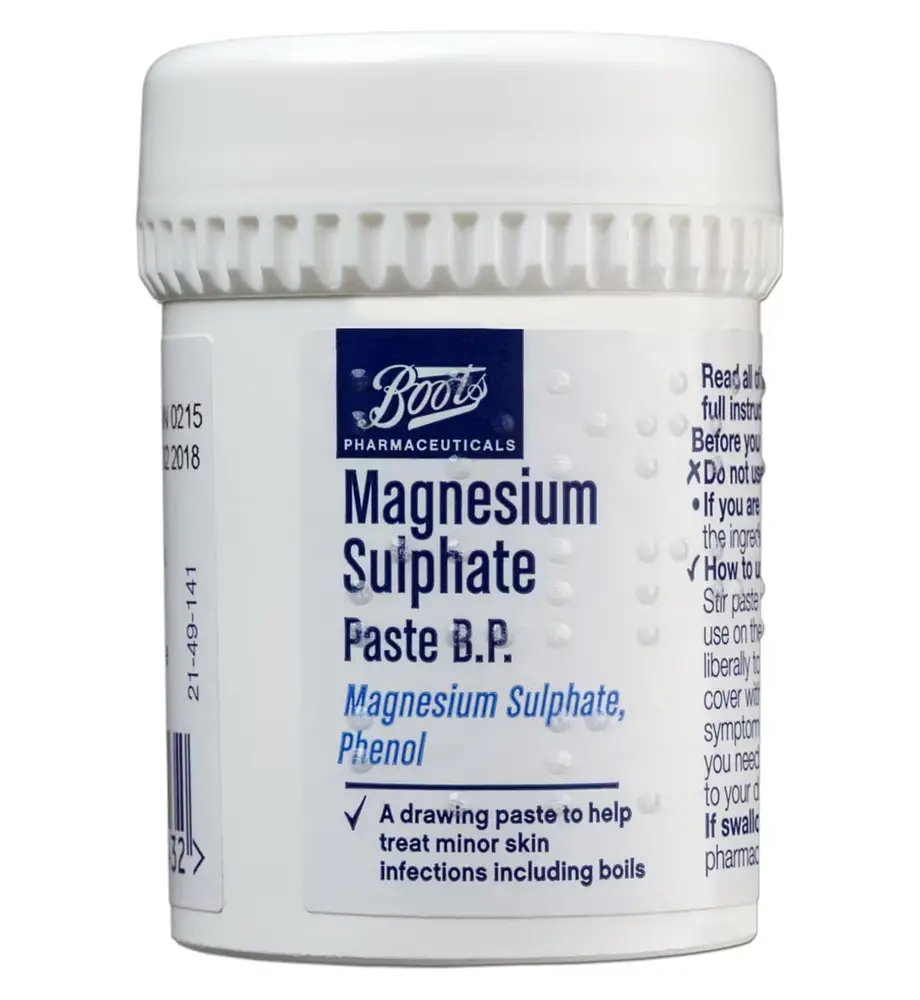 Boots Magnesium Sulphate Paste B.P.