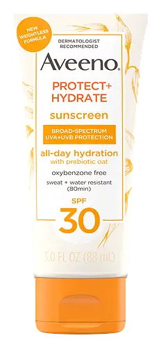 Aveeno Protect + Hydrate Sunscreen Broad Spectrum Body Lotion SPF 30