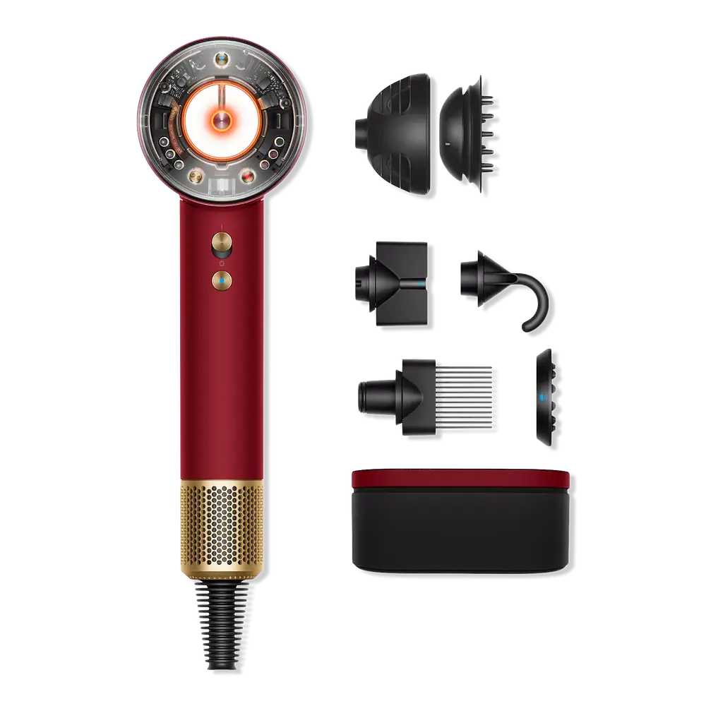 Dyson Supersonic Nural Hair Dryer Red Velvet / Gold
