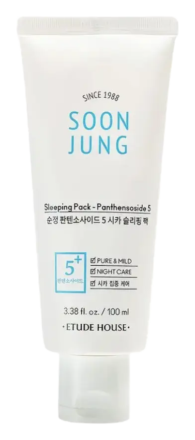 Etude House Soon Jung Panthensoside 5 Cica Sleeping Pack