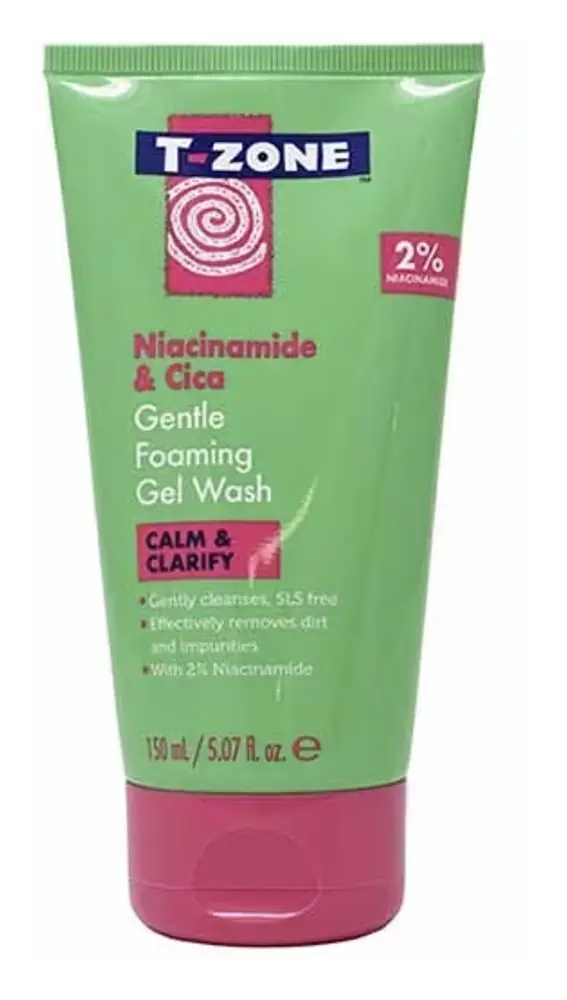 T-Zone Niacinamide And Cica Gentle Face Wash