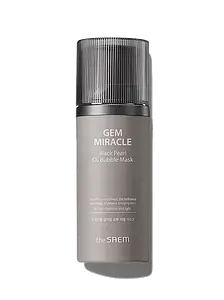 The Saem Gem Miracle Bubble Mask Black Pearl O2