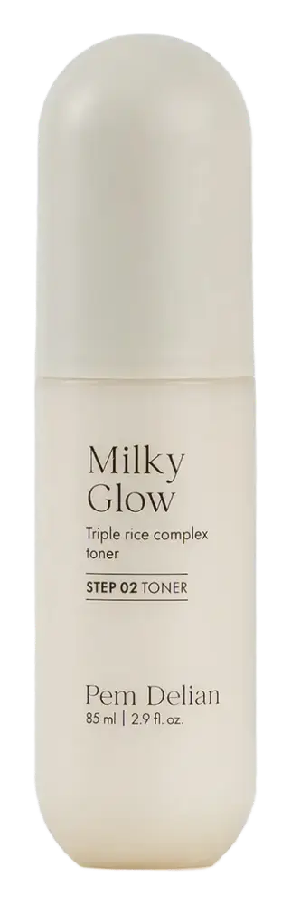 Pem Delian Milky Glow Triple Rice Complex Toner