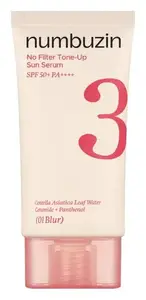 Numbuzin No.3 No Filter Tone-Up Sun Serum SPF 50+ 01 Blur