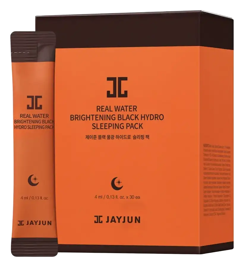 Jayjun Cosmetic Real Water Brightening Black Hydro Sleeping Mask
