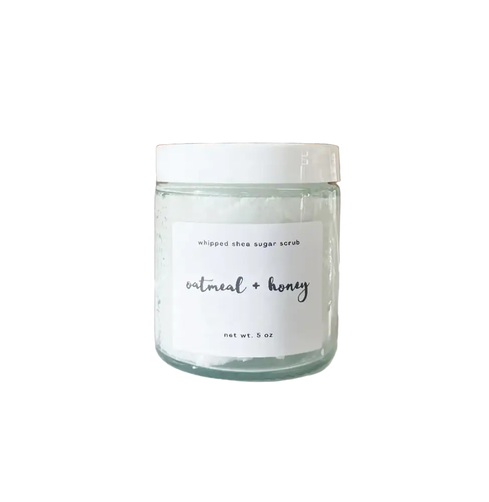 Aspen Essence Whipped Shea Sugar Scrub Oatmeal + Honey